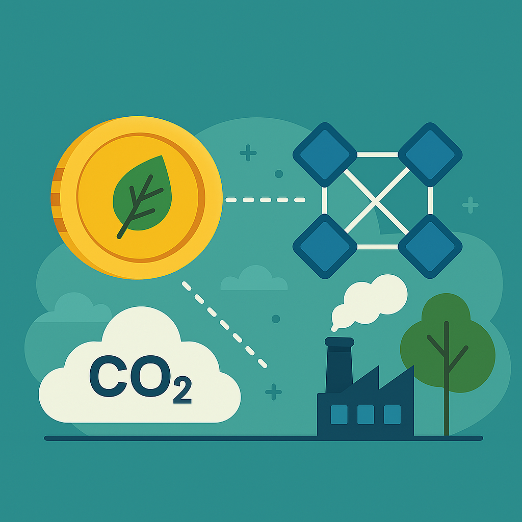 Carbonkredieten op de blockchain: een gamechanger voor klimaatactie